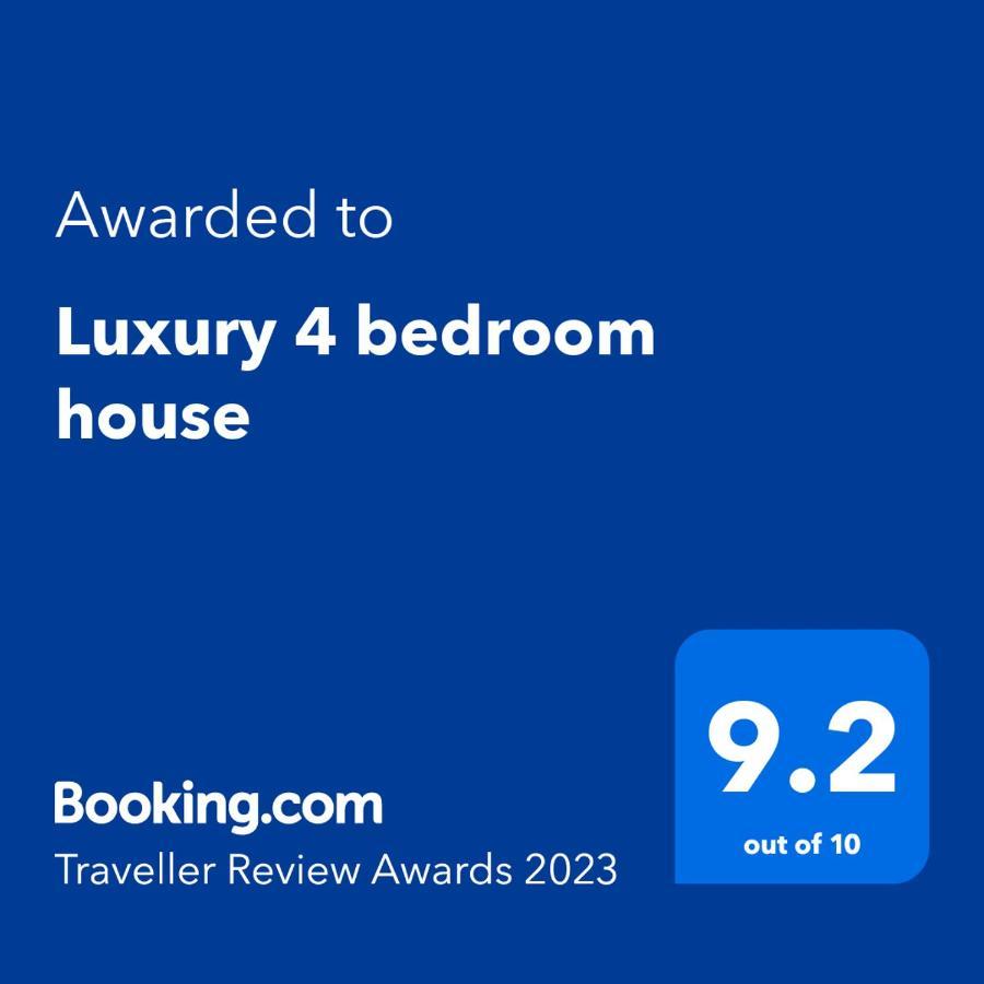Luxury 4 Bedroom House Manchester Zewnętrze zdjęcie